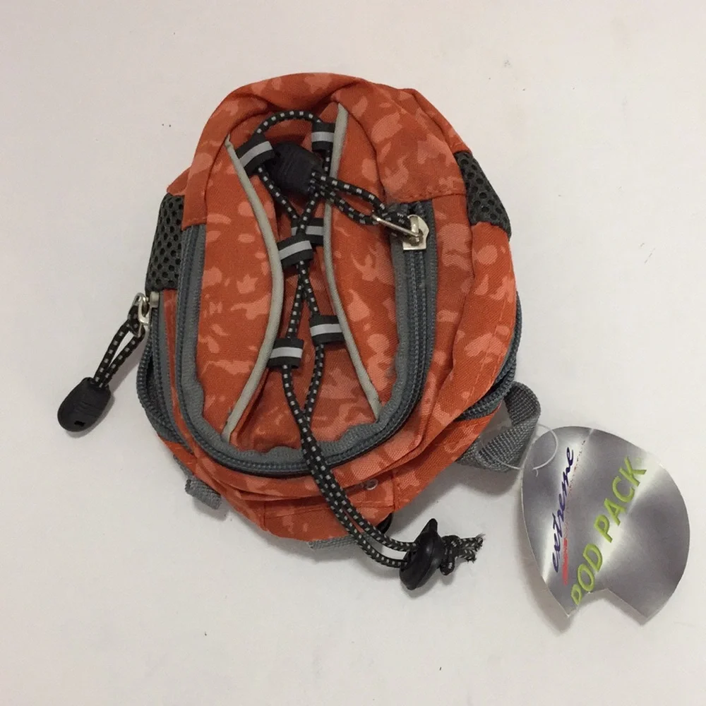 Extreme Orange Pod Pack Mini Backpack New With Tags